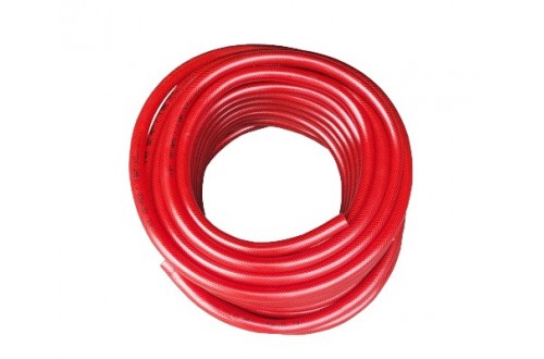 Tuyaux cristal armés rouge D12 - vendu par couronne de 25m